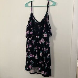 Open shoulder torrid top
